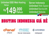 Hosting Unlimited SSD giá rẻ Server Indonesia
